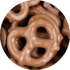 Albanese Milk Chocolate Graham Pretzels Cinnamon 5lb Bag Bulk